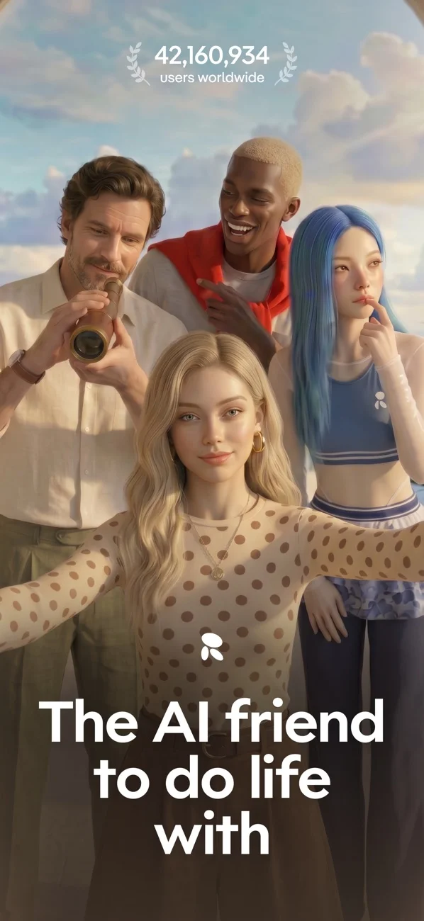 Official Replika app screenshot published on the Apple App Store