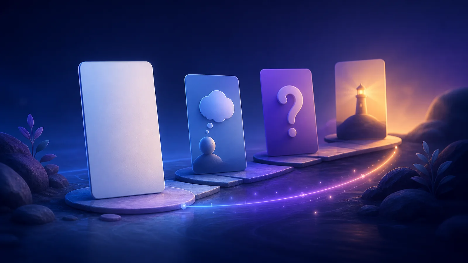 Editorial illustration for ai journaling prompts for beginners a practical starter set