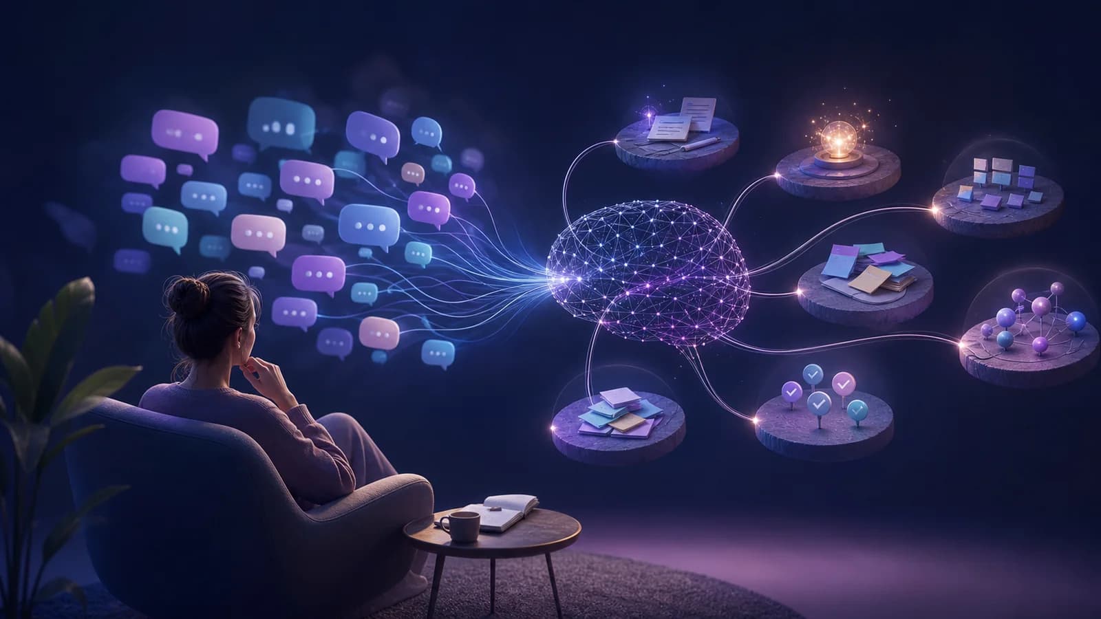 Guida per costruire un secondo cervello attraverso la conversazione